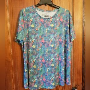 Crazy Train Floral Shirt